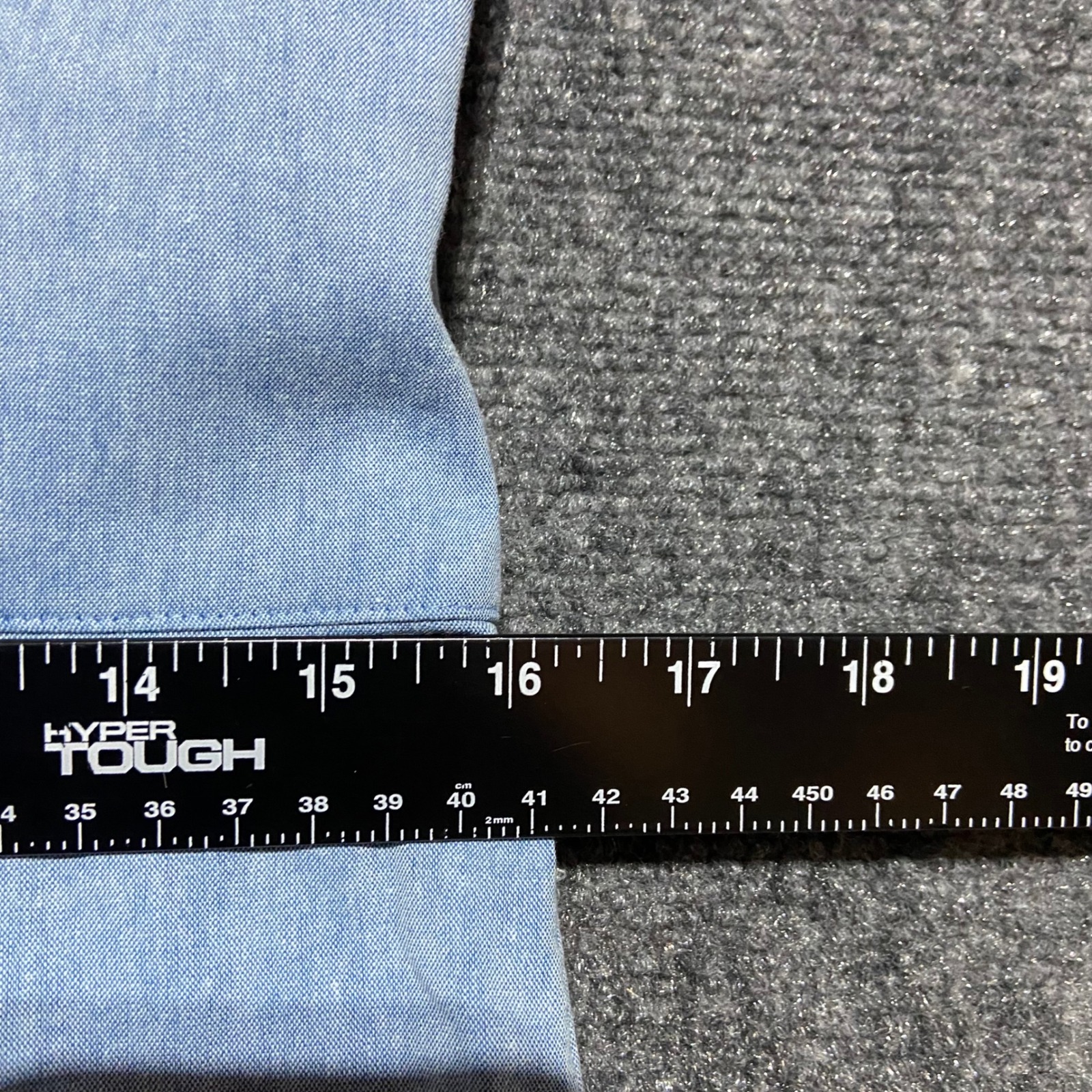 Soludos Light Blue Chambray Wide Leg Jumpsuit Square Neck Nwt Womens L Usa — image 8 of 8